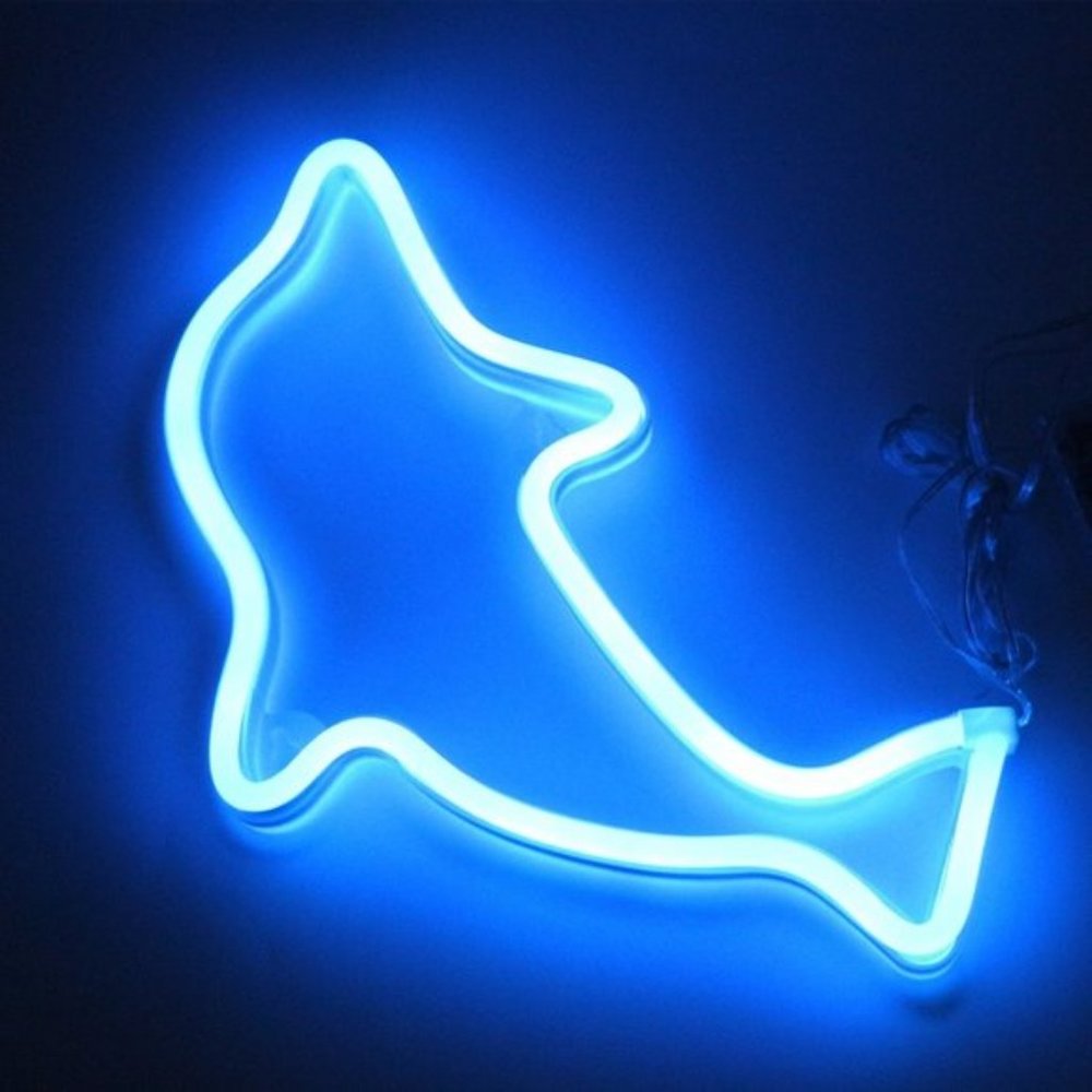 New Handmade Dolphin Neon Lights for Wall Decor